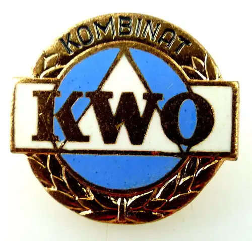 #e1945 Ehrennadel Kombinat KWO Kabelwerk Oberspree in Bronze /bronzefarben DDR