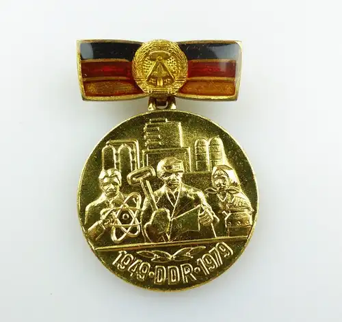 #e7644 Ehrenmedaille 30. Jahrestag der DDR aus Nachlass Generaldirektor Zentrag