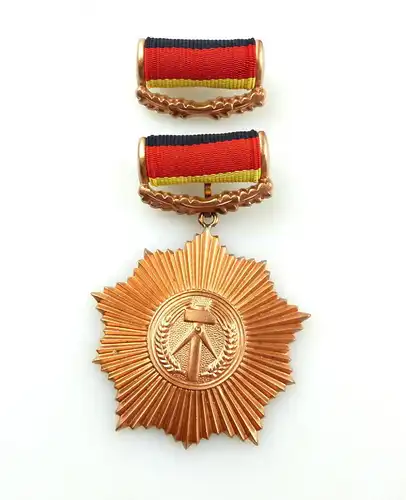 #e4603 Vaterländischer Verdienstorden (VVO) in Bronze mit Etui Nr. 5 g (1984-89)