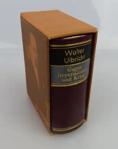 Minibuch: Walter Ulbricht - gegen Imperialismus und Krieg bu0372