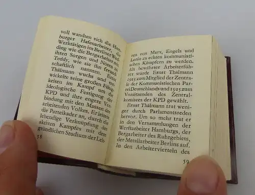 Minibuch: Walter Ulbricht - gegen Imperialismus und Krieg bu0372