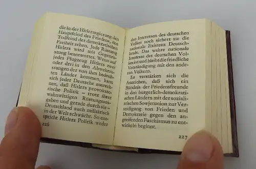 Minibuch: Walter Ulbricht - gegen Imperialismus und Krieg bu0372