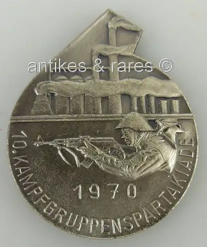 Abzeichen 10. Kampfgruppenspartakiade 1970 Orden783