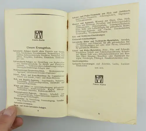 Buch: original altes Buch von 1936 LPW Taschenbuch für Galvanotechnik e853