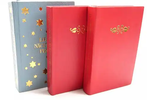 3 Minibücher: Denkwürdigkeiten des Herrn von H. , Liebes Nächte mit Photis H290