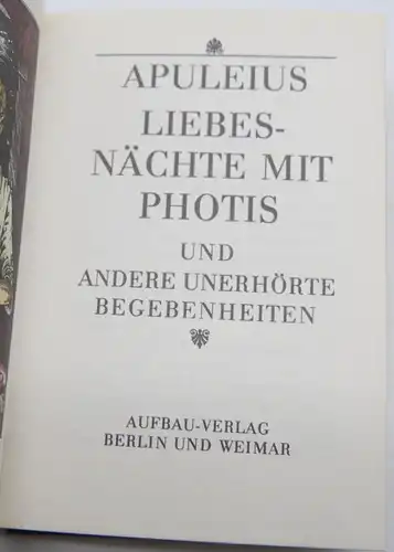 3 Minibücher: Denkwürdigkeiten des Herrn von H. , Liebes Nächte mit Photis H290