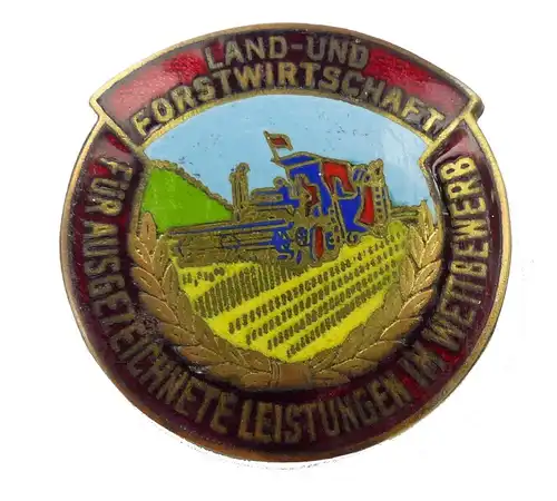 e10076 Medaille Wettbewerb Land und Forstwirtschaft Band I Nr 127 1953 bis 1964