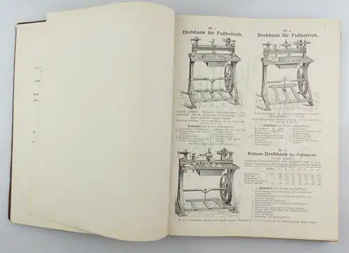 #e8652 Buch Mager & Wedemeyer Bremen Spezialkatalog für Maschinen und Werkzeuge