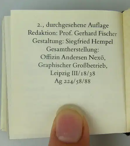 Minibuch Albert Schweitzer Lehre der Ehrfurcht vor dem Leben 1988 Buch1484
