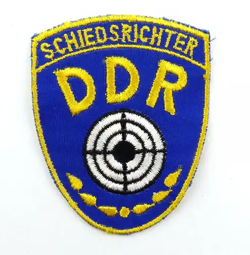 e9508 Alter Aufnäher Schiedsrichter DDR Sportschießen