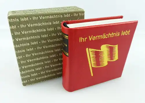 Minibuch: Ihr Vermächtnis lebt Verlag Zeit im Bild Dresden e279