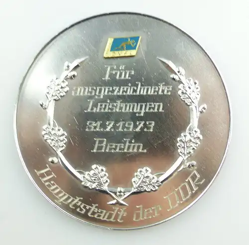 #e4112 Medaille für ausgezeichnete Leistungen DVFL DDR 1973 Berlin