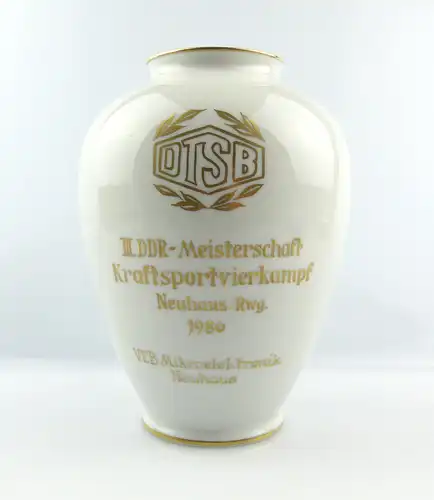 #e4110 Ehrenpreis Ehrengeschenk DTSB 1986 Meisterschaft Kraftsportvierkampf