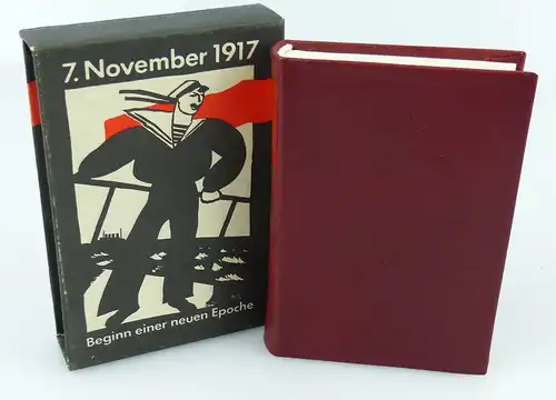 Minibuch : Roter Oktober, Plakate und Grafike,Verlag für Agitation Berlin /r167