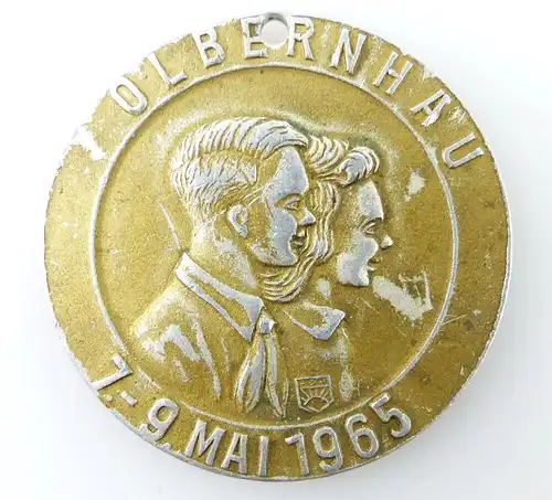 #e2088 1.Kreis-Pionier-und Jugendtreffen FDJ JP 7.-9. Mai 1965 Medaille