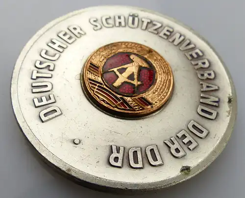 GST Medaille: Europameisterschaften Suhl 1978 DSV der DDR silberfarben, GST015