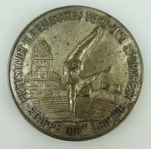 Medaille: IX. Internationale Radfernfahrt 1956 II. Deutsches Turn- & , Orden1799