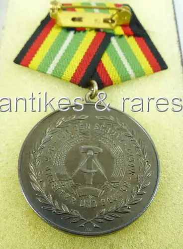 Medaille treue Dienste in der NVA in Silber vgl. Band 1 Nr 150 e Punze 7 1964-66