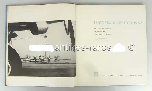 Flieger Jahrbuch 1967 internationale Umschau der Luft und Raumfahrt