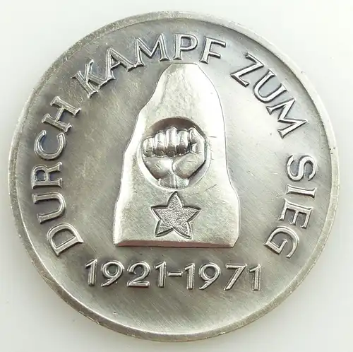 e11786 Ehrenmedaille durch Kampf zum Sieg 1971 VEB Leuna Werke Walter Ulbricht