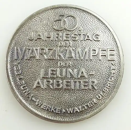 e11786 Ehrenmedaille durch Kampf zum Sieg 1971 VEB Leuna Werke Walter Ulbricht