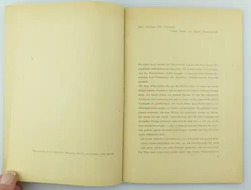 #e7581 Heft: Antrittsrede des Präsidenten der DDR Wilhelm Pieck 11.10.1949