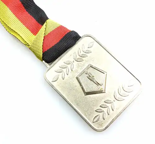 #e5544 DDR Medaille in Silber Bezirksvorstand Magdeburg GST