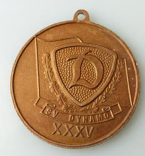 Medaille SV Dynamo XXXV 1988 SG Dynamo Berlin Hohenschönhausen / r470