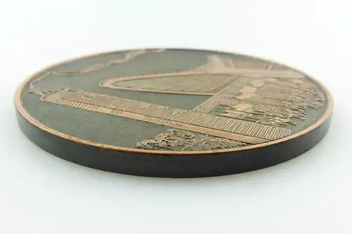#e7848 Original alte Medaille mit Etui Jaa Kestma Kalevite Kange Rahvas...