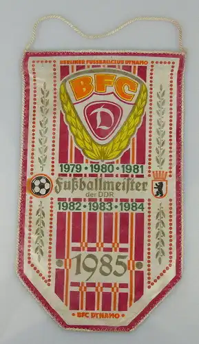 Wimpel: BFC Dynamo Fußballmeister 1979 - 1985, Orden2167