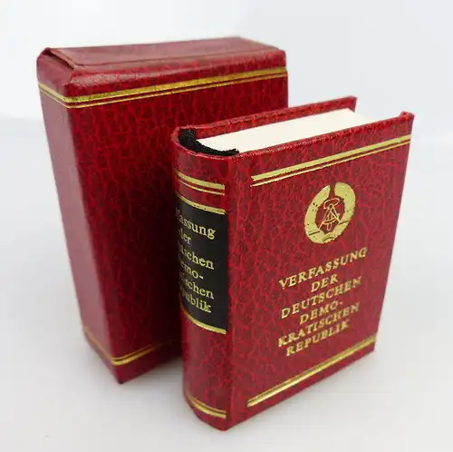 Minibuch: Verfassung der deutschen demokratischen Republik bu0968