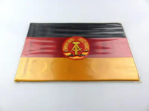 #e7009 Original alte DDR PKW Fahne Standarte ohne Stange