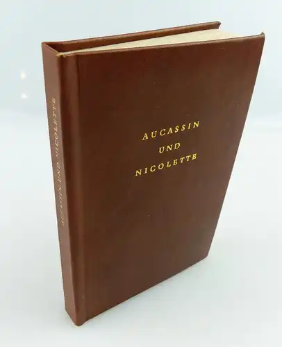 Minibuch: Aucassin und Nicolette altfranzösische Liebesnovelle e283