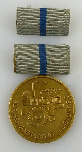 Medaille hervorragende Leistungen metallverarbeitende Industrie DDR, Orden1955