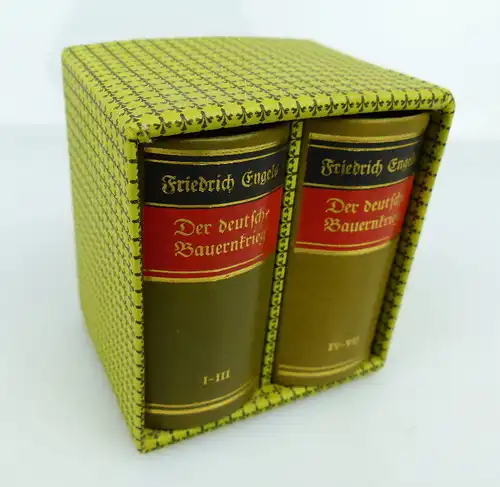 Minibuch: Friedrich Engels Der deutsche Bauernkrieg Band 1 und 2 bu0914