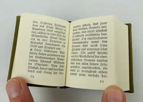 Minibuch: Friedrich Engels Der deutsche Bauernkrieg Band 1 und 2 bu0914