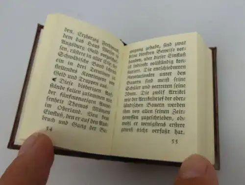 Minibuch Friedrich Engels der deutsche Bauernkrieg altdeutsche Schrift bu0381