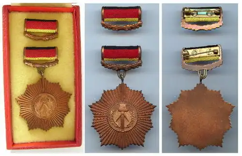 Früher vaterländischer Verdienstorden der DDR in Bronze