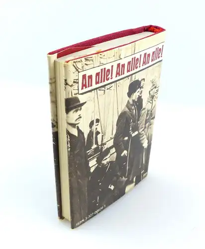 #e4379 Minibuch: An alle! An alle! An alle! Militärverlag der DDR Berlin 1988