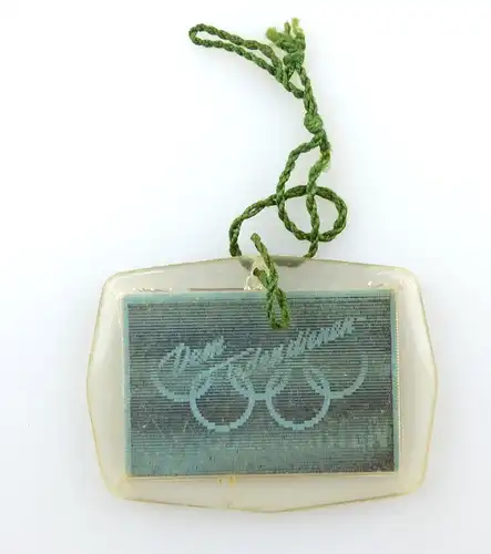 #e3450 Abzeichen / Wackelbild Olympia Olympische Spiele Handball DDR