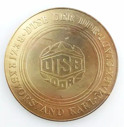#e5935 DDR Medaille Ehrengabe des DTSB Bezirksvorstandes Karl-Marx-Stadt