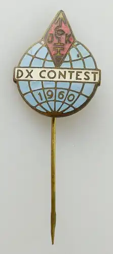 gst002 Seltenes GST Abzeichen Meisterschaften DX Contest 1960
