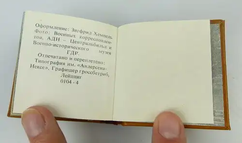 Minibuch: Russisches Minibuch NVA - Nationale Volksarmee bu0900