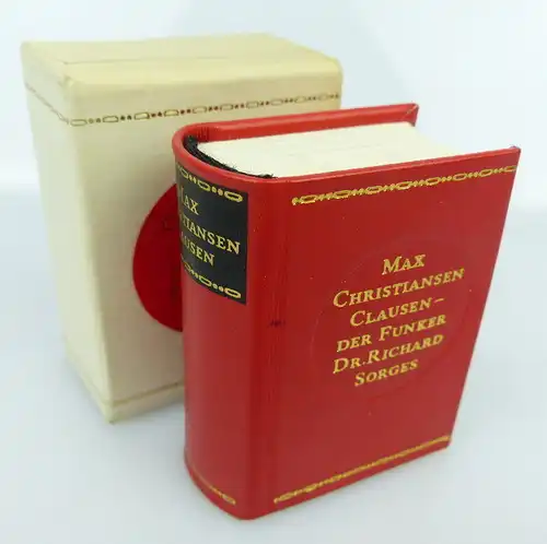 Minibuch: Max Christiansen Clausen der Funker Dr. Richard Sorges bu0901