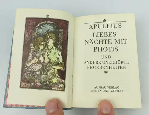 Minibuch Liebesnächte mit Photis und andere unerhörte Begebenheiten bu0858