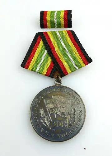 #e2837 DDR Medaille für treue Dienste in der NVA vgl. Band I Nr.150e # Punze 8 #