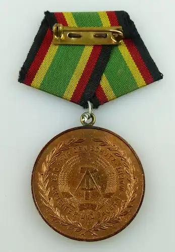Medaille Für Treue Dienste NVA in Bronze + Urkunde 1957 verliehen, Orden3158