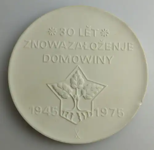 Meissen Medaille: Bautzen Domowina Bund Lausitzer Sorben 30. Jahres, , Orden3177