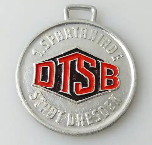 Medaille : DTSB 1. Spartakiade Stadt Dresden 1964 / r481