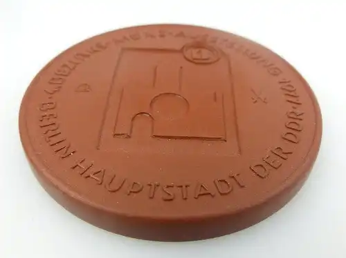 Meissen Medaille: 4. Bezirksmünzaustellung 1977 Berlin Hauptstadt der DDR bu0633